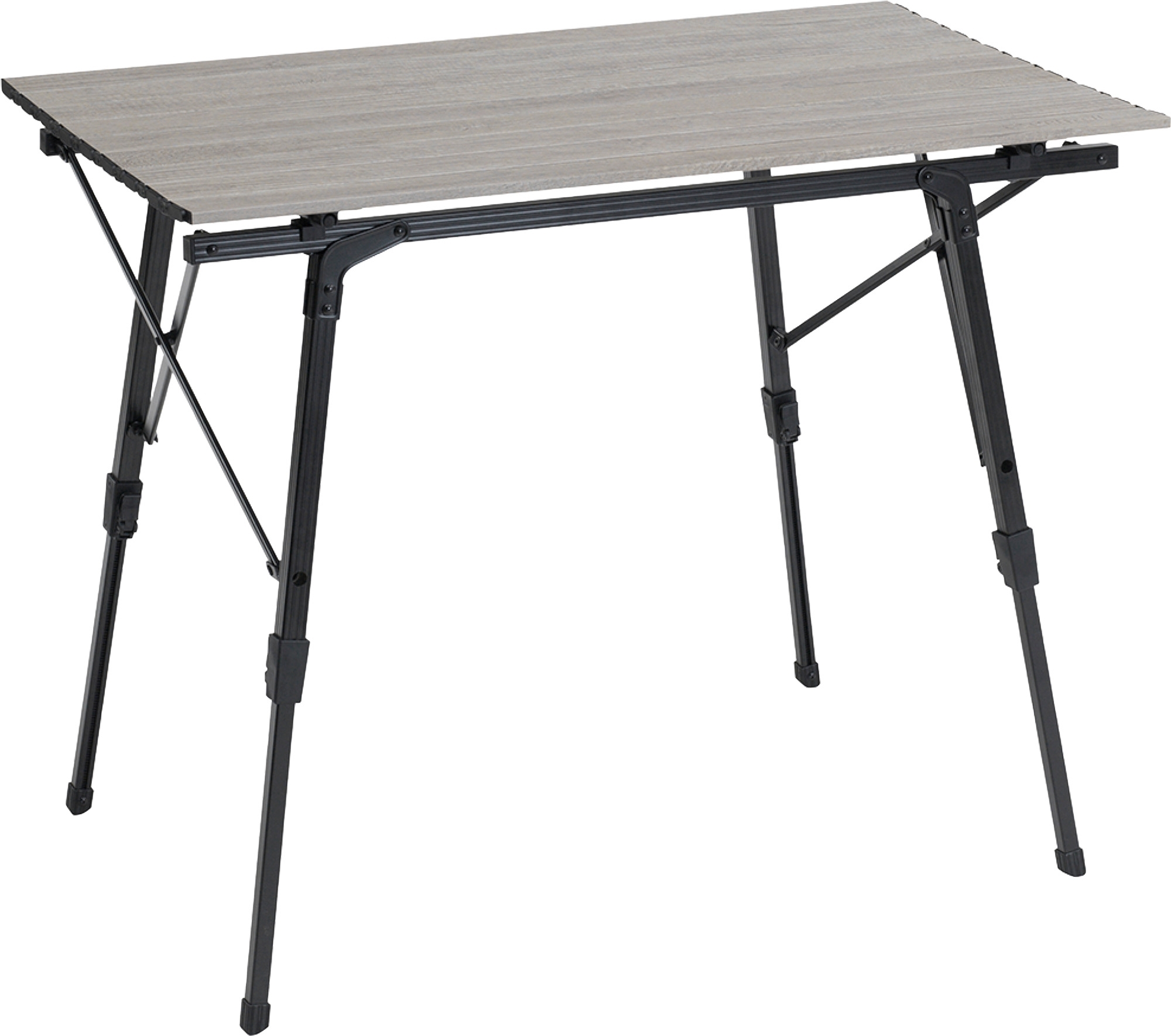Outwell Canmore M Rolltisch grau 90 x 53 cm mit höhenverstellbaren Beinen