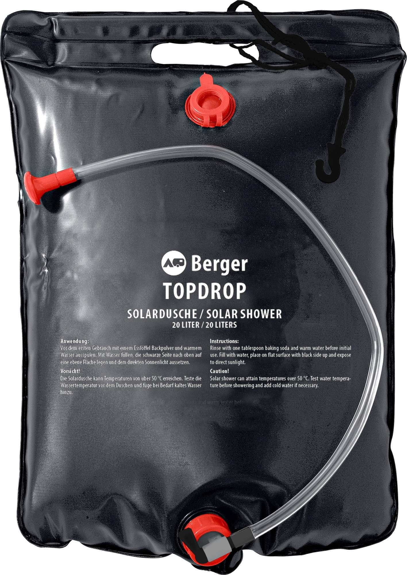 Berger TopDrop mobile Solardusche 20 Liter