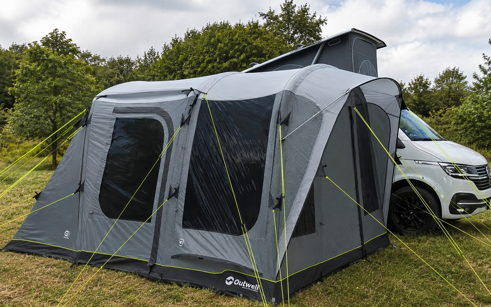 Outwell Wolfburg Air parallel stehendes Busvorzelt 380 x 270 x 210 cm