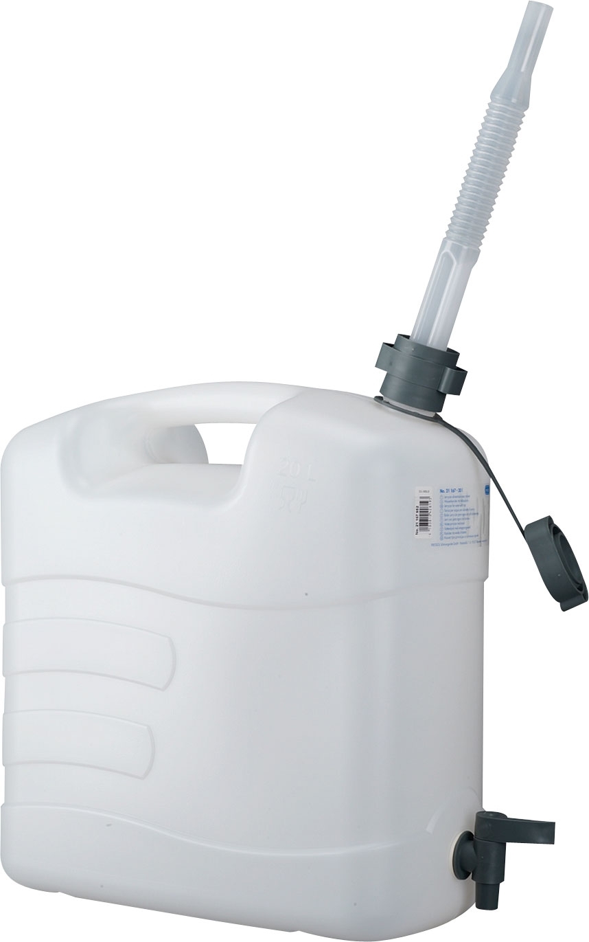 Pressol Wasserkanister weiß mit Auslaufhahn