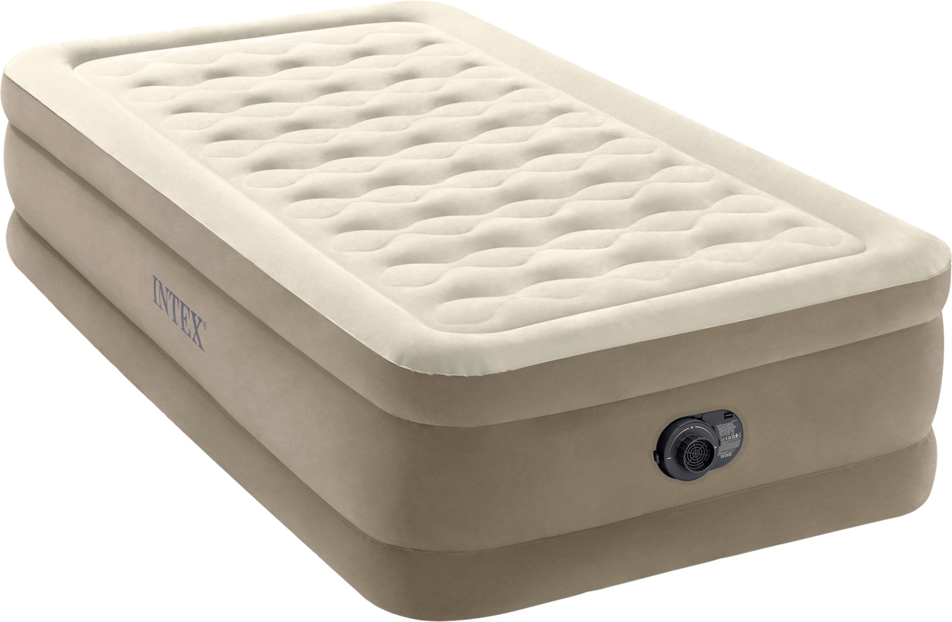Intex DuraBeam UltraPlush Twin Luftbett mit 220V Pumpe 99 x 191 x 46 cm