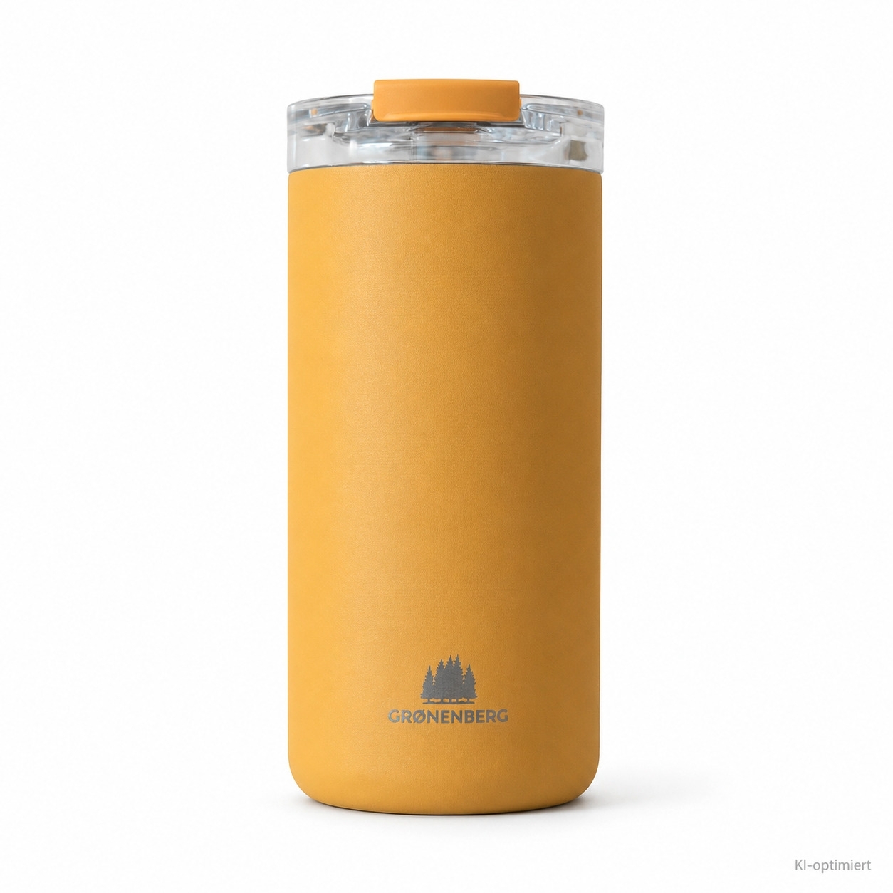 Groenenberg Thermobecher aus recyceltem Edelstahl auslaufsicher
