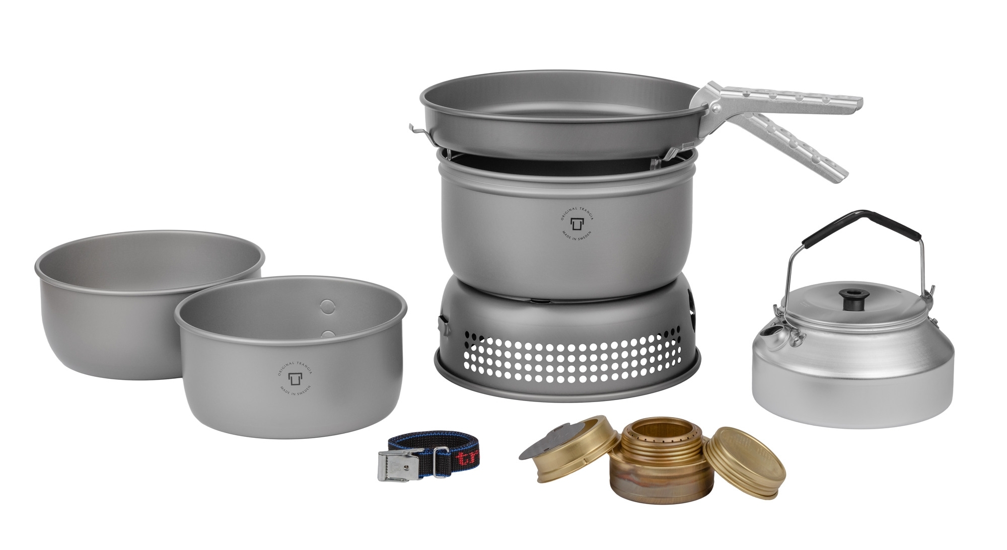 Trangia Küche 25 Kochset 4- teilig mit Spiritusbrenner