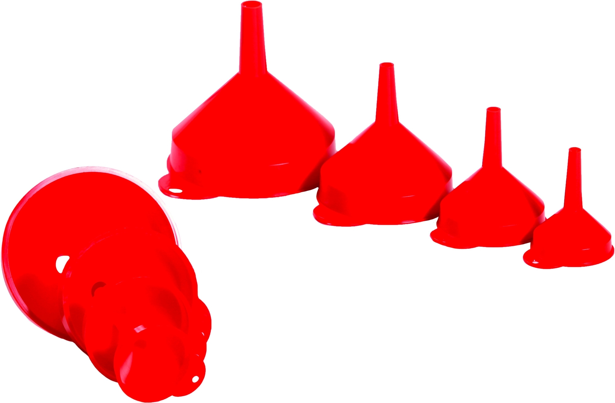 IWH Trichter-Set 4-teilig rot