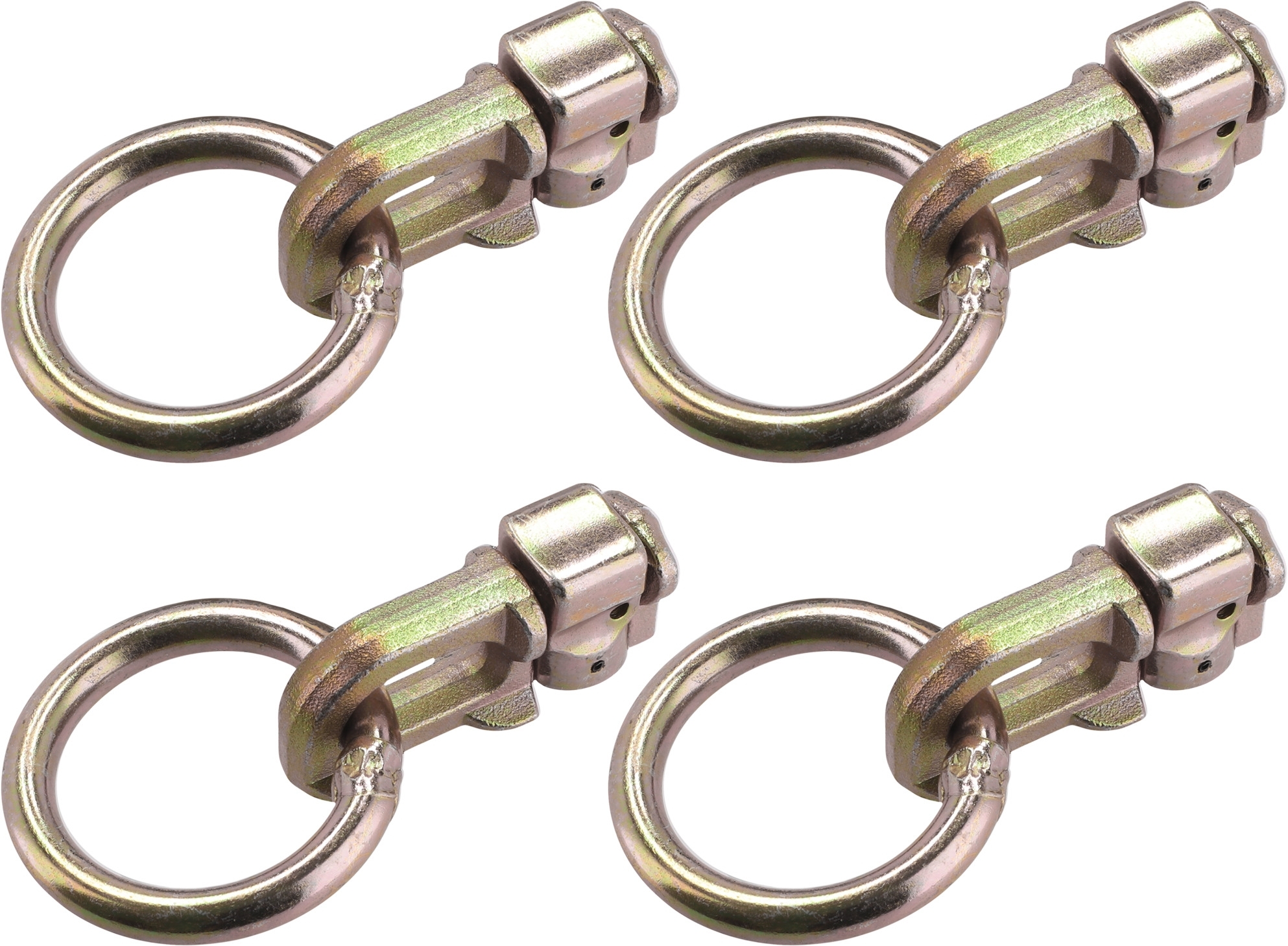 Berger Stahl Doppel-Fitting 4er Set