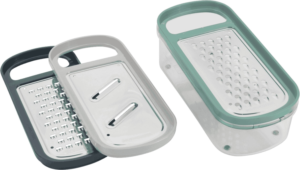 Metaltex Rap Box Reibe 3in1 farblich sortiert