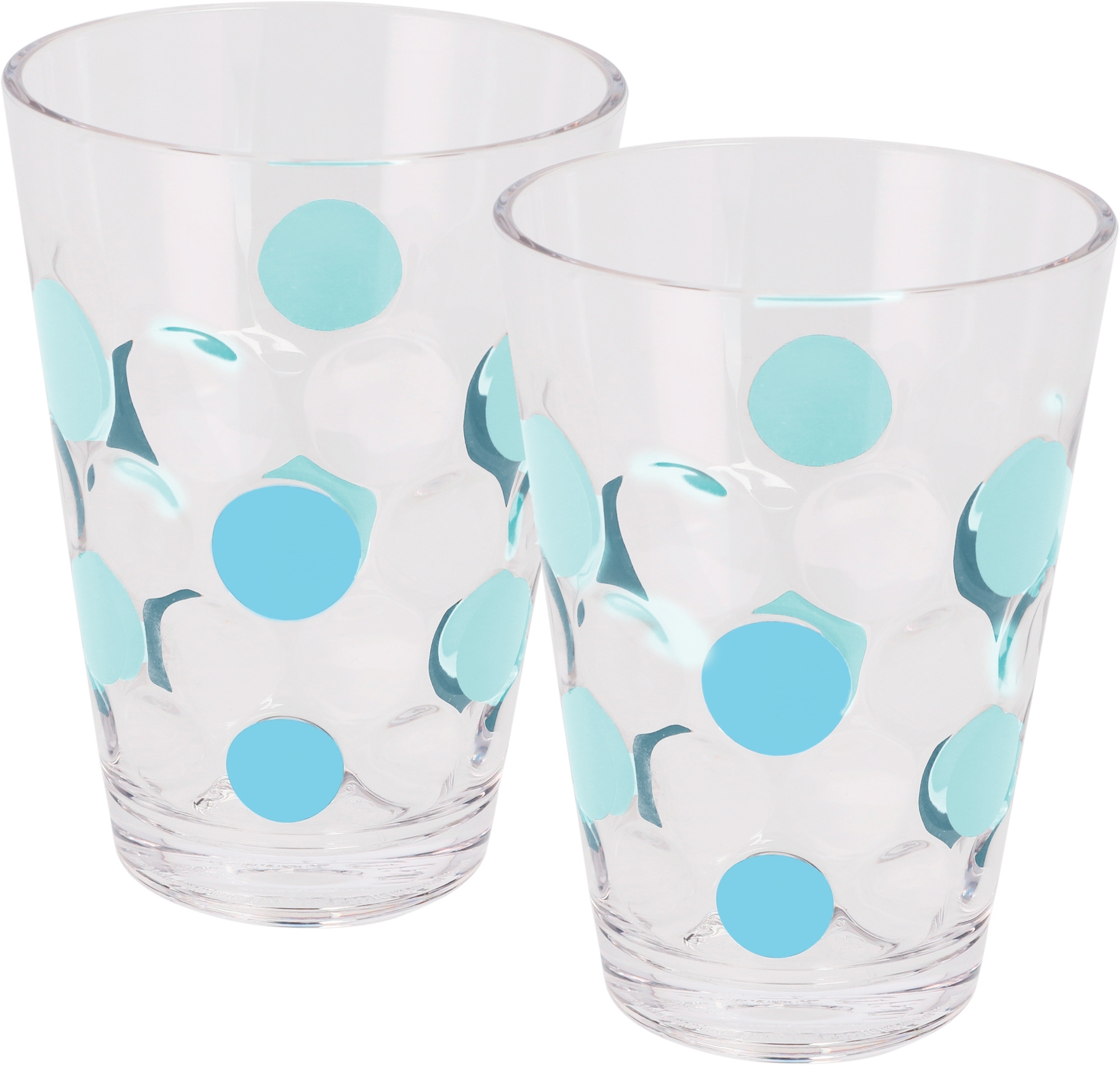 Berger Kunststoffgläser Bubble 350 ml 2er Set