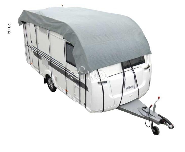 Wohnwagen Schutzdach  grau, atmungsaktiv