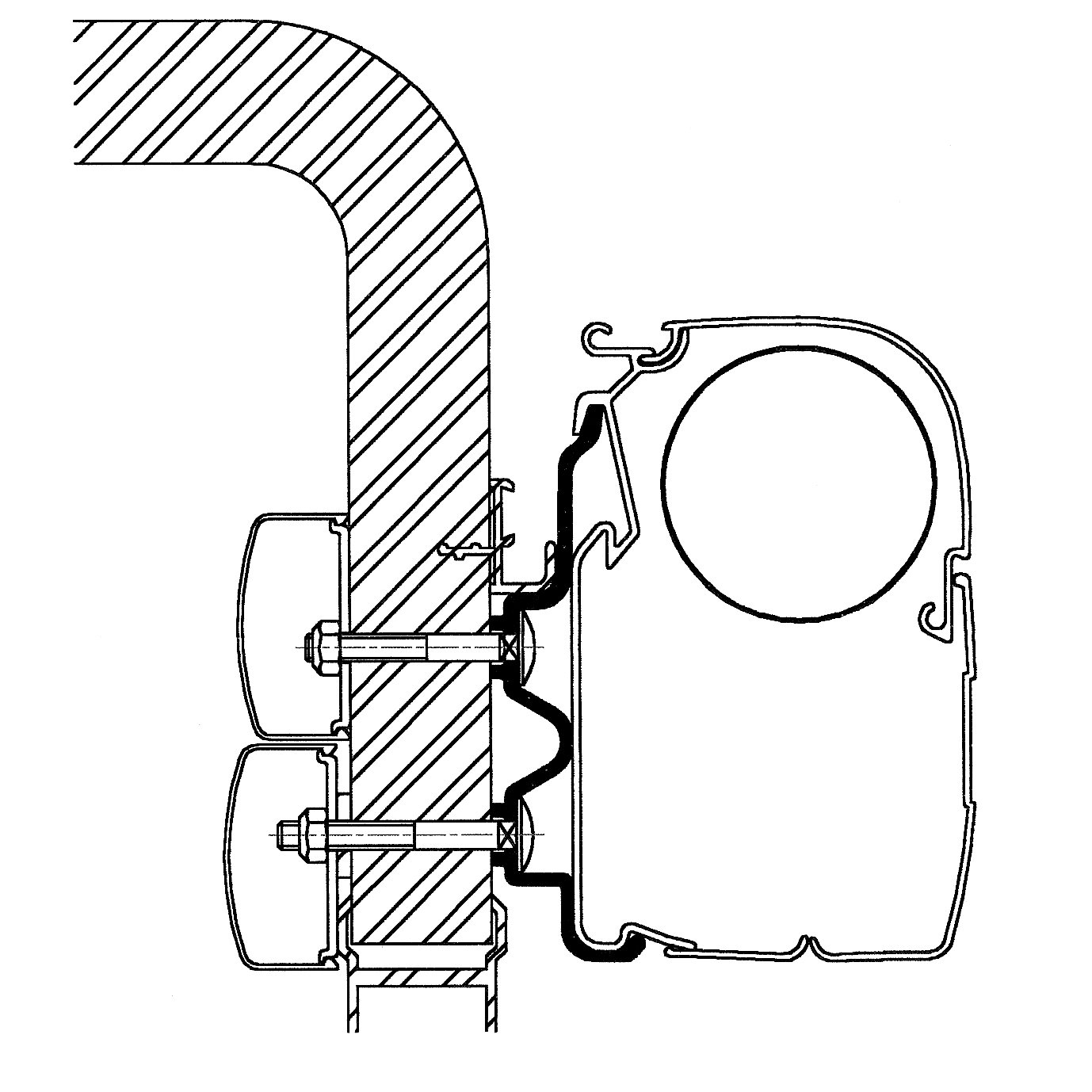 Thule Halterungen 5200 / 8000 / 4900 / 2000