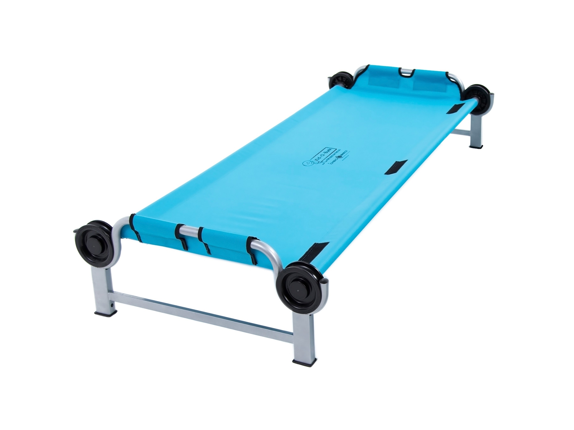 Disc-O-Bed Kid-O-Bed mit geradem Rahmen, ohne Seitentasche