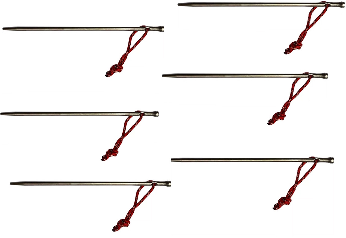 Vargo Titan Nail Peg Hering  Set 6 Teilig