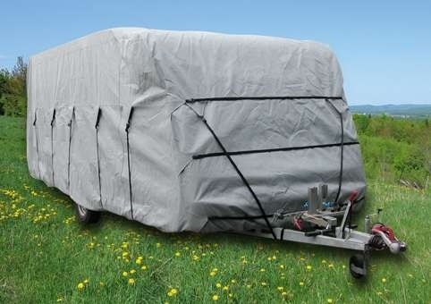 Eurotrail Schutzhülle für Wohnwagen grau