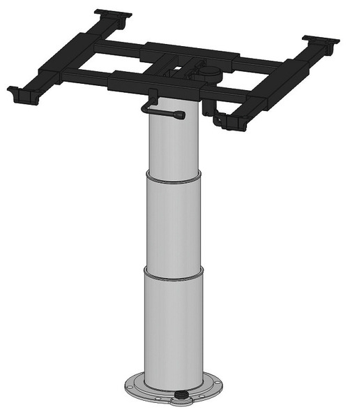 Einsäulen-Liftgestell 355-730 mm - Hub 375 mm