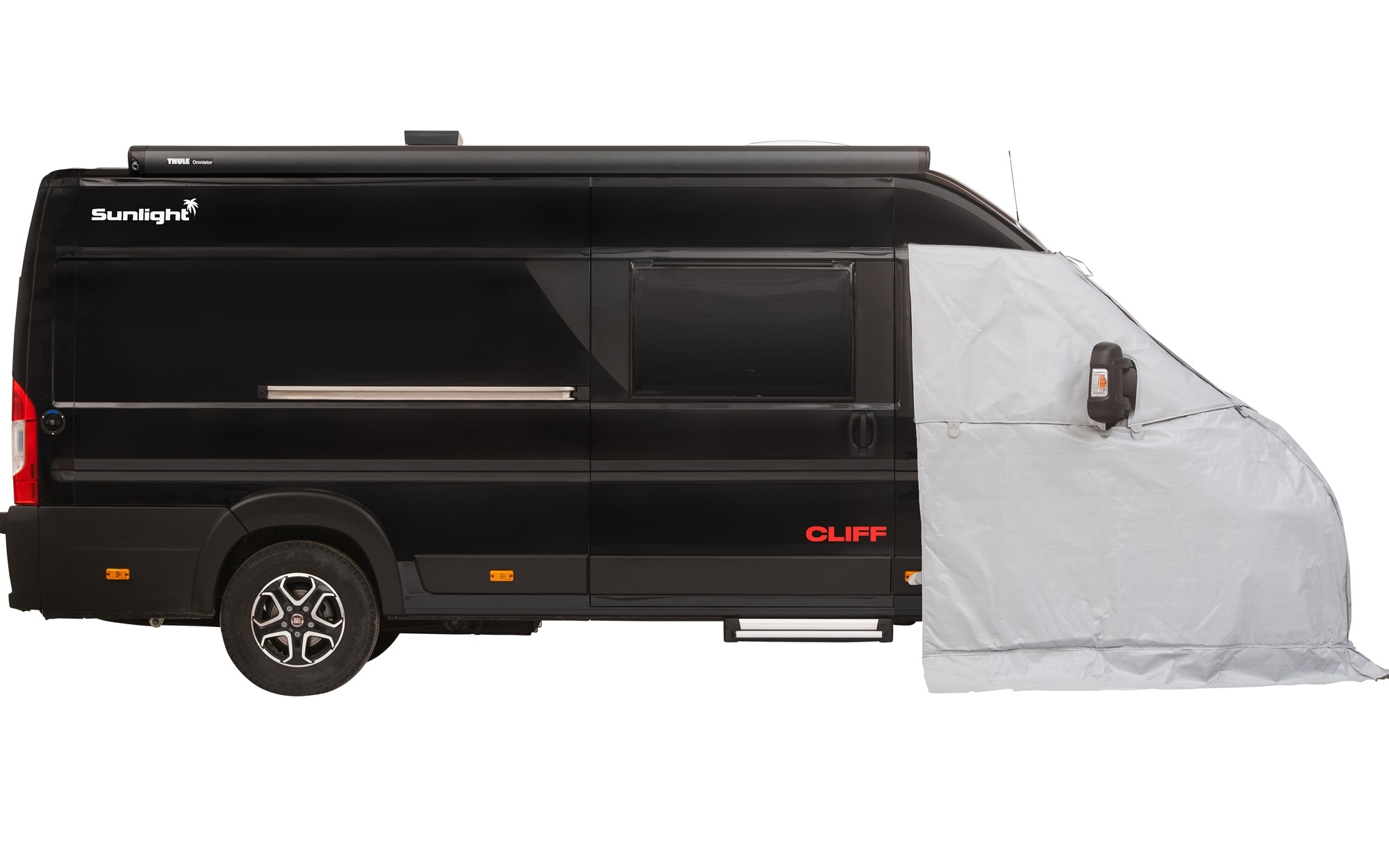 Hindermann Thermofenstermatte Lux für Vans / Alkoven- / voll- und teilintegrierte Fahrzeuge Renault Master ab 2024