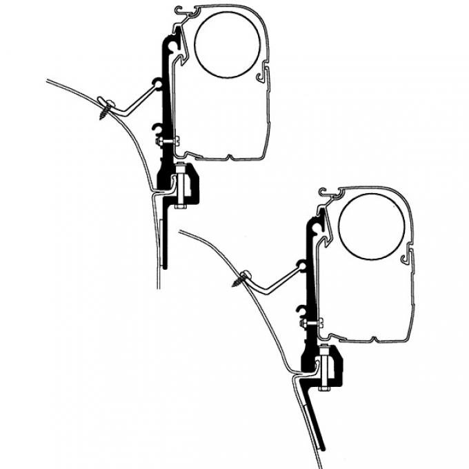 Thule Halterungen 5200 / 8000 / 4900 / 2000