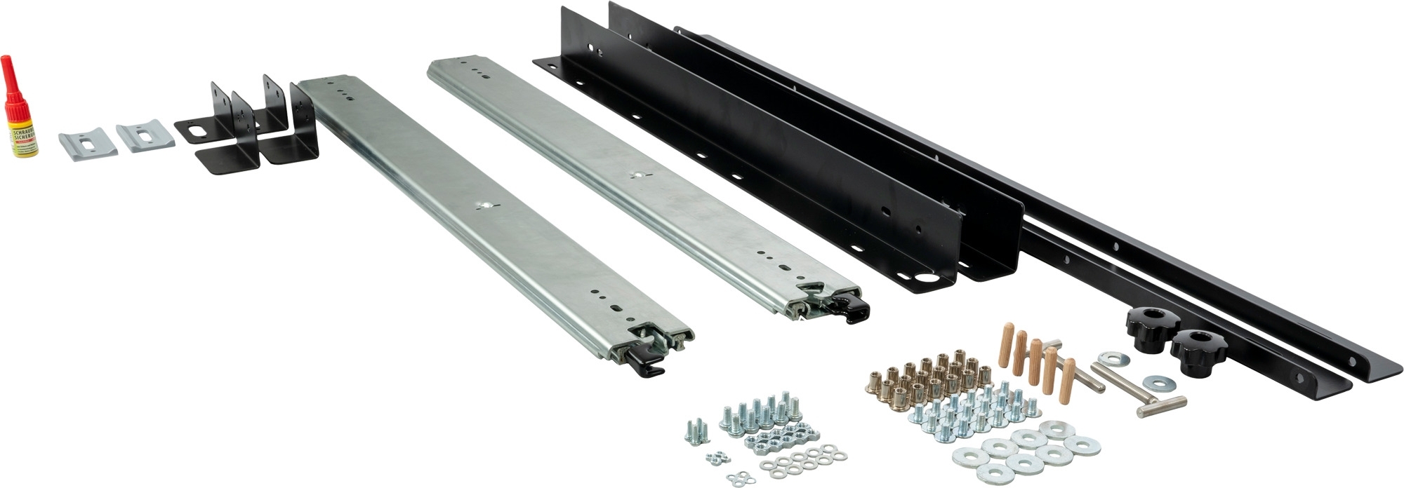 BusBoxx heckBOXX DIY Starter Mercedes V-Klasse / Activity und Marco Polo Horizont Heckauszugs-Modul ohne Brett