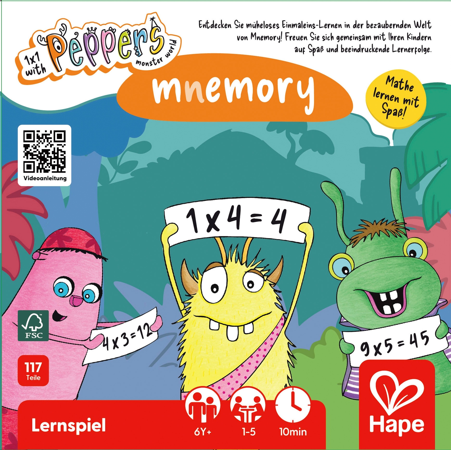 Mnemory Mathespiel