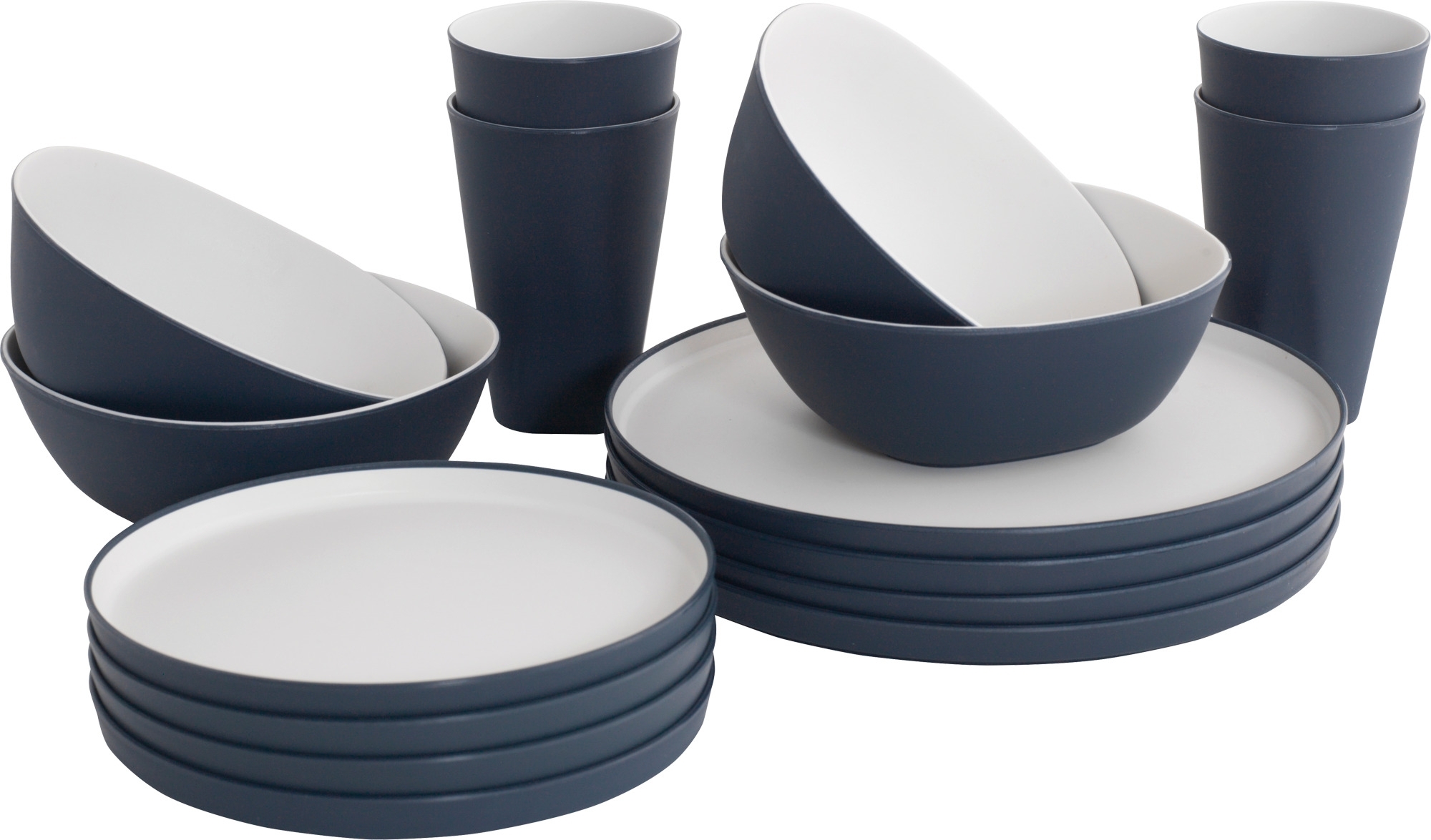 Outwell Gala 4 Person Dinner Set