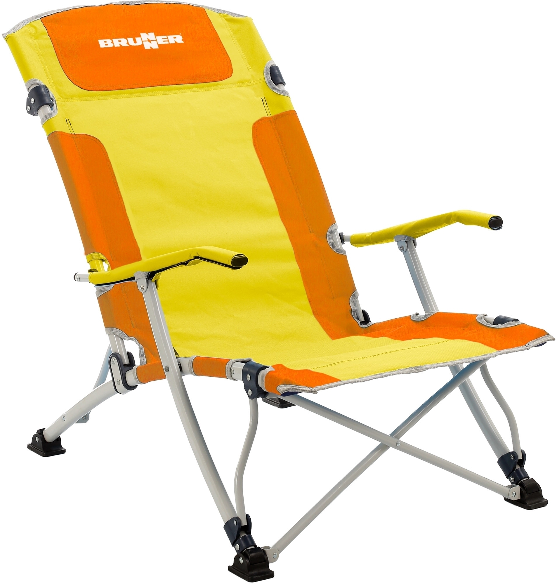 Brunner Bula XL Strandstuhl gelb/orange