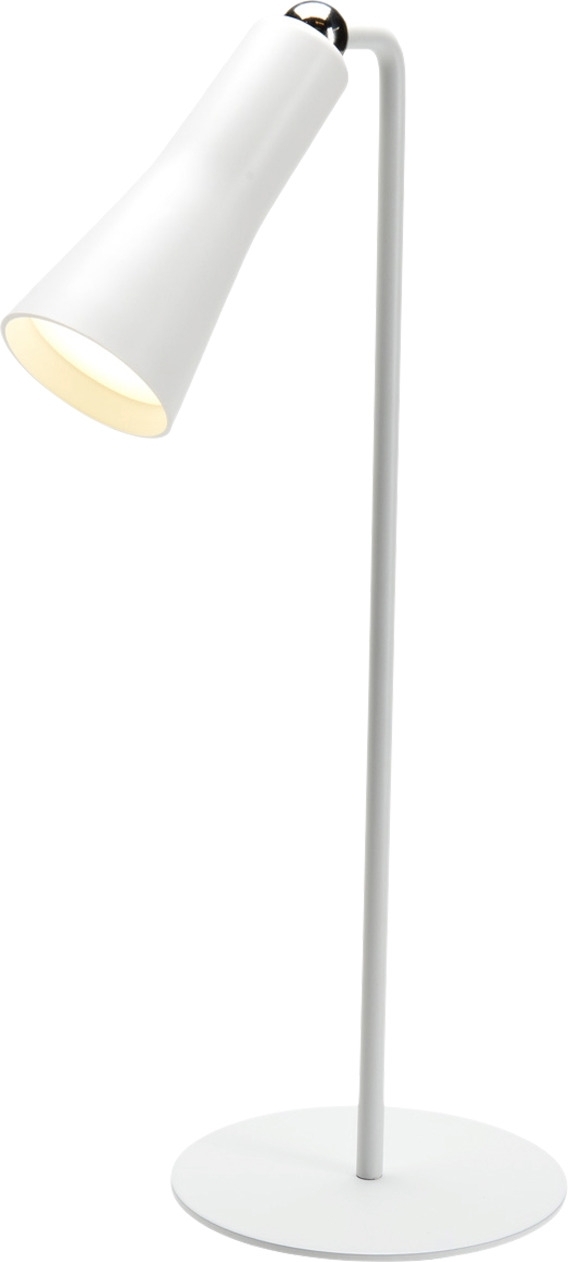 Wecamp Magnete aufladbare Tischlampe weiß