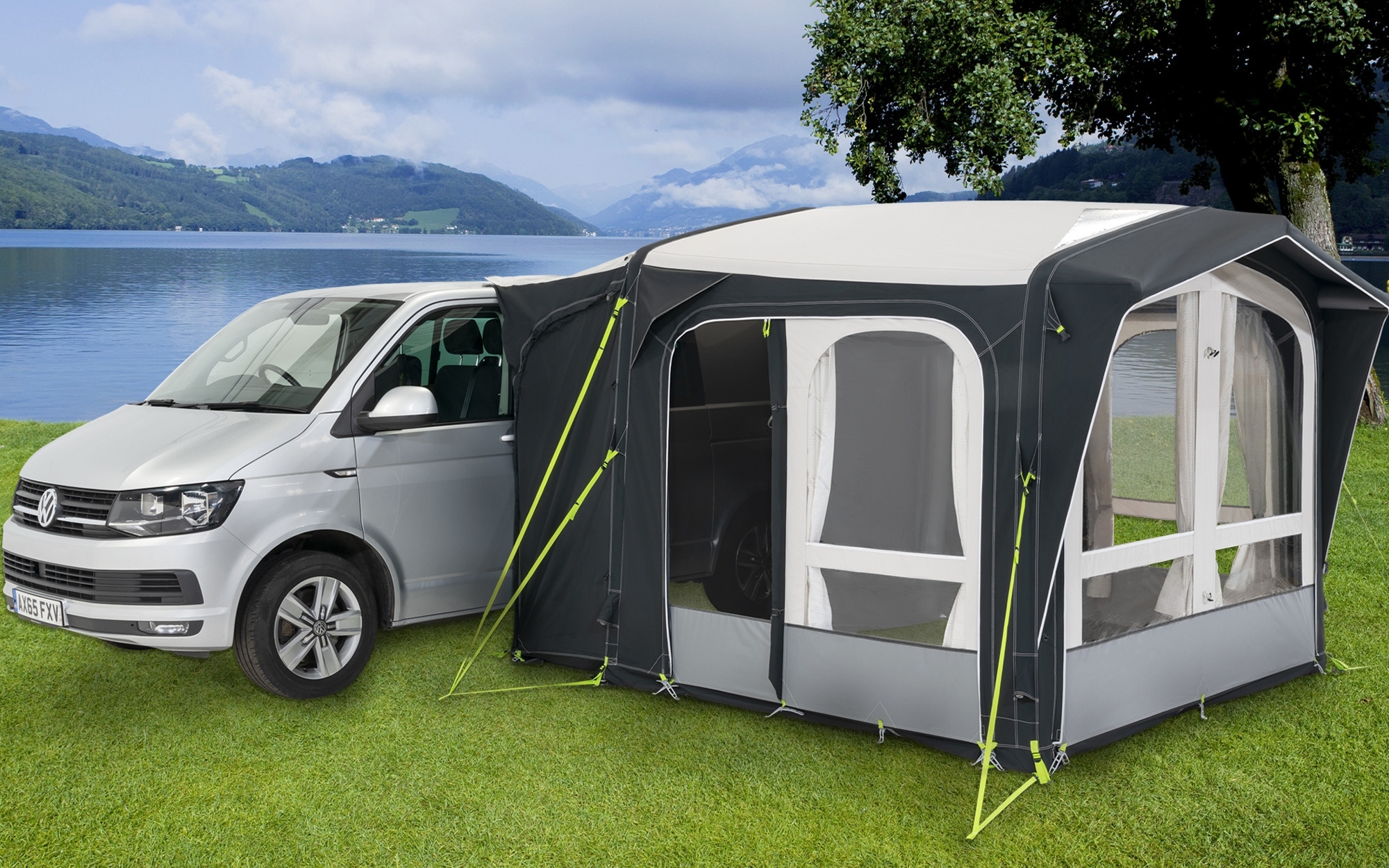 Dometic Club Air Pro DA 260 aufblasbares Bus- / Wohnmobilvorzelt