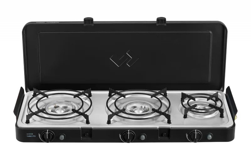 Cadac 3 Cook Turbo FFD Deluxe Campingkocher 3-flammig 30 mbar
