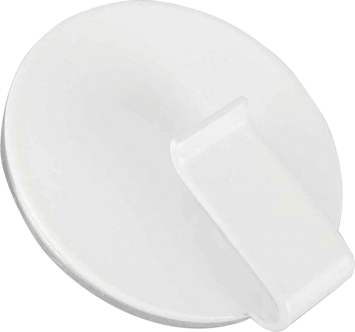 Silwy Magnet-Haken CLEVER WHITE inkl. Pad BLACK