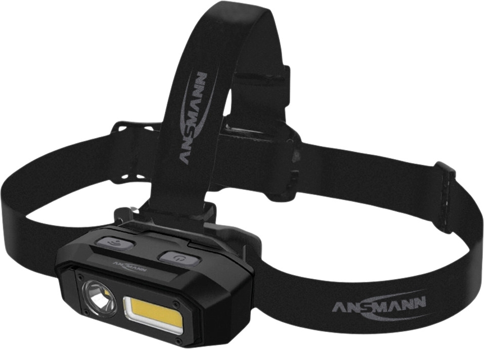 Ansmann LED Akku Stirnleuchte mit Boost und Sensor HD 800 RS