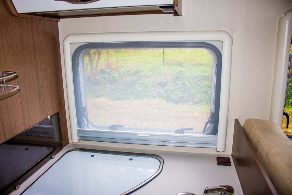 Remis Remiflair IV Kombi Plisseerollo für vorgehängte Fenster grau 814 x 650 mm