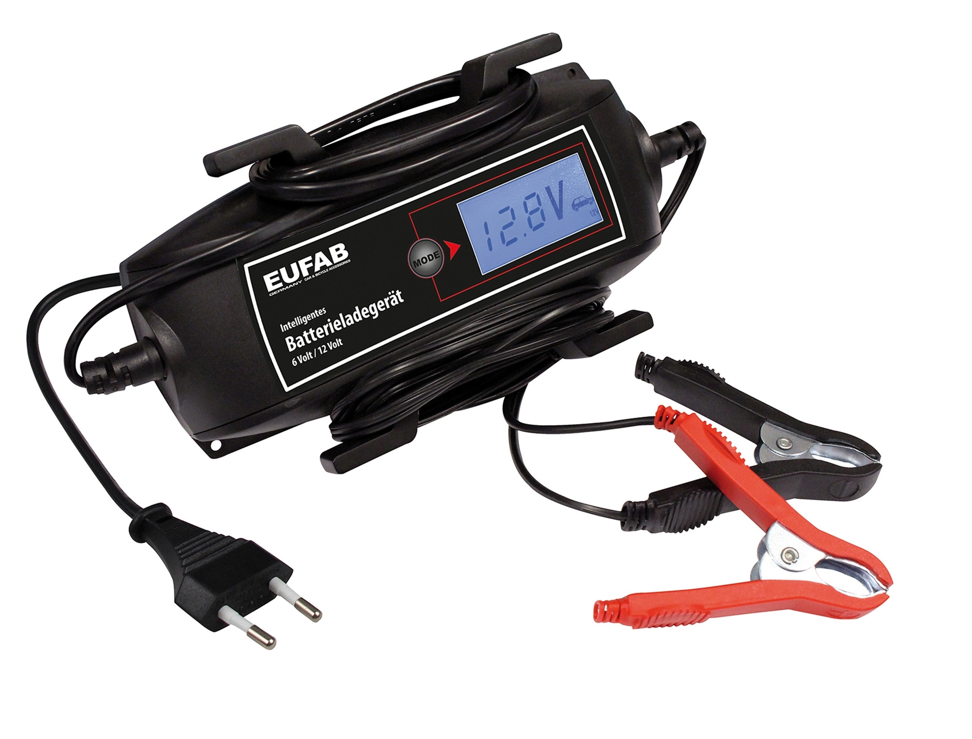 Eufab Intelligentes Batterieladegerät 6/12 V