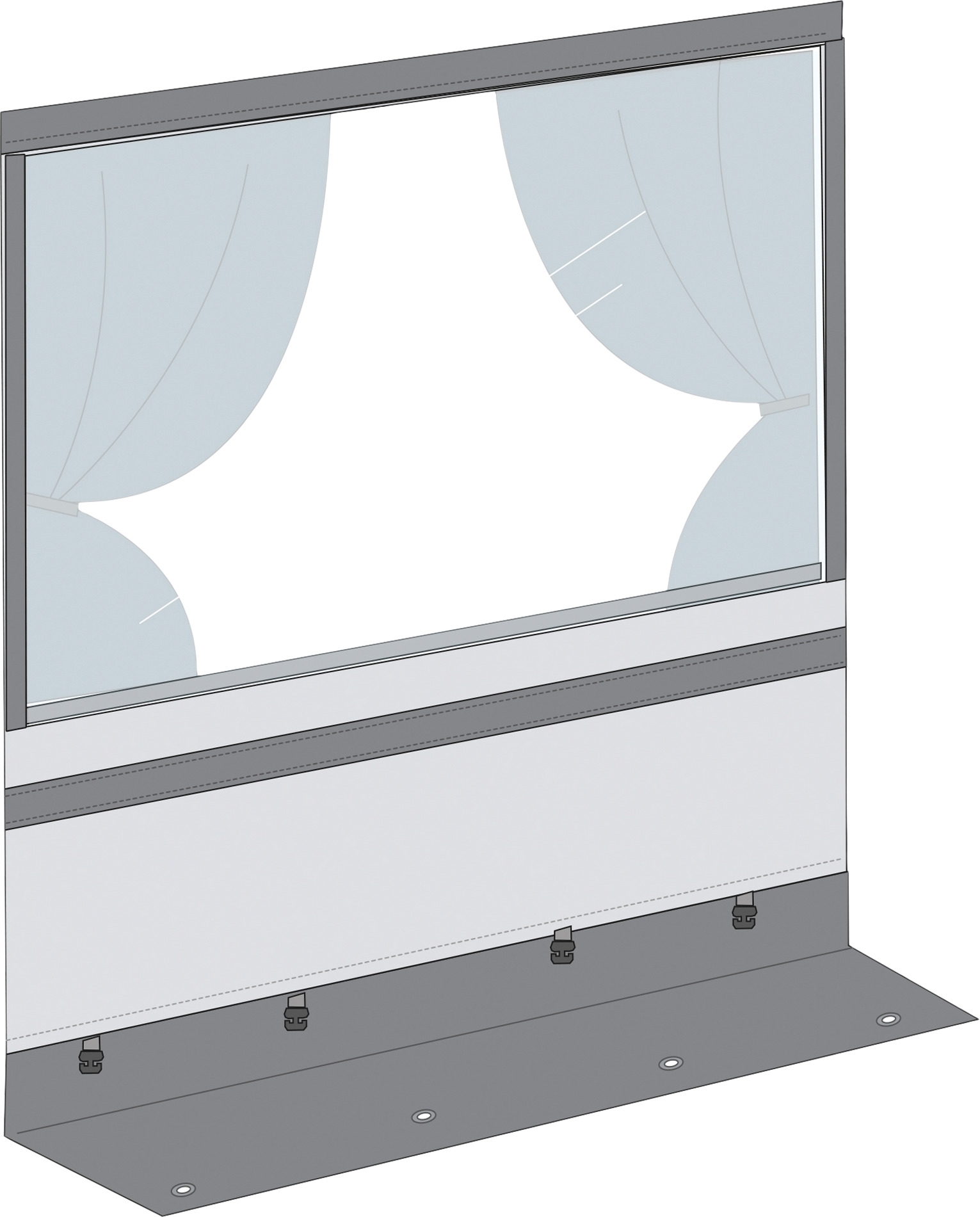 Fiamma Frontpanel für Privacy Room Light für Markisen F45
