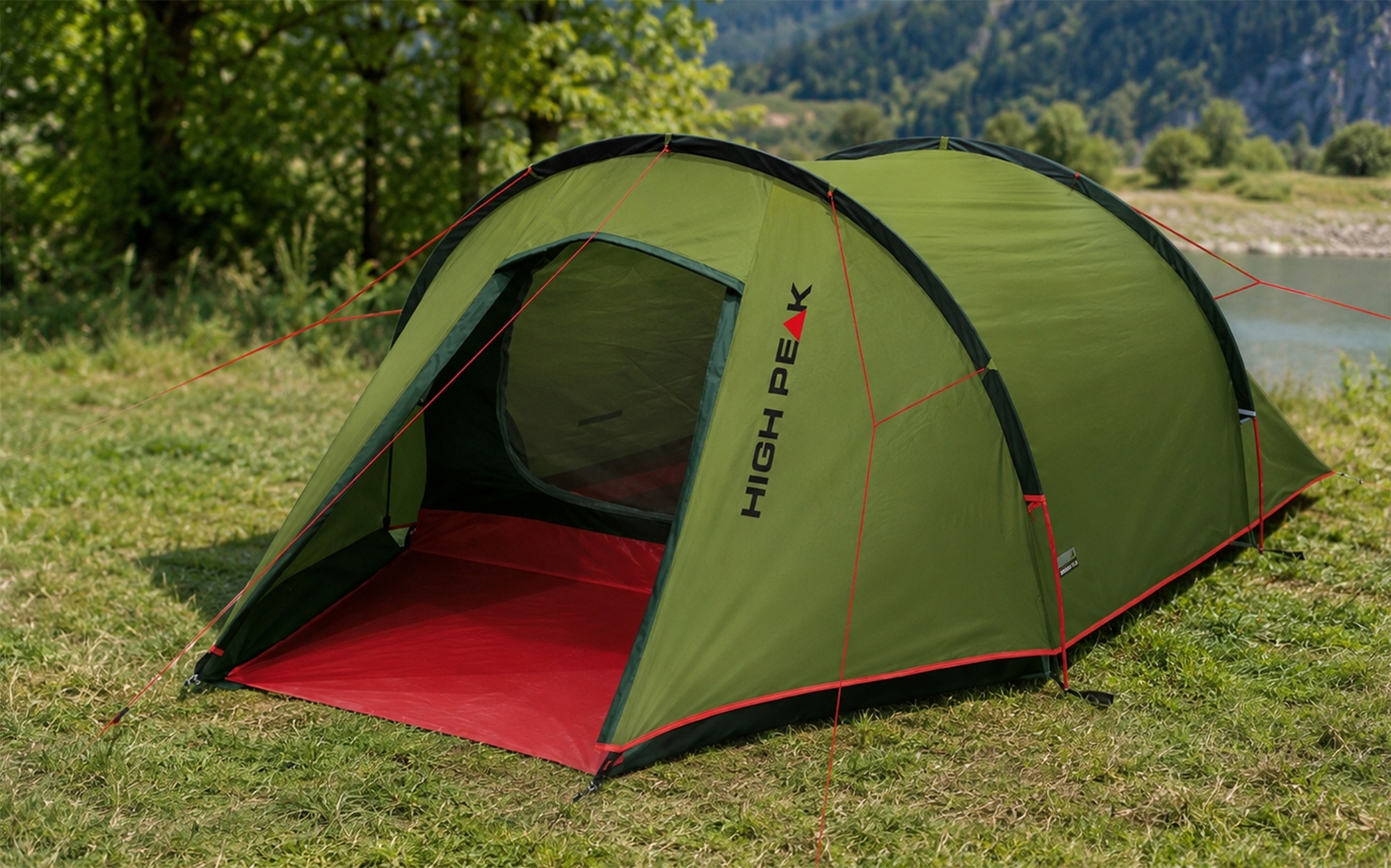 High Peak Tunnelzelt Kite 3 für 3 Personen
