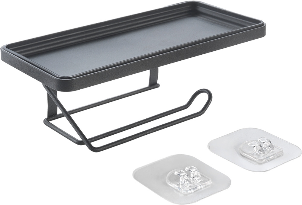 Metaltex Origin Lava Toilettenpapierabroller mit Handy-Ablage