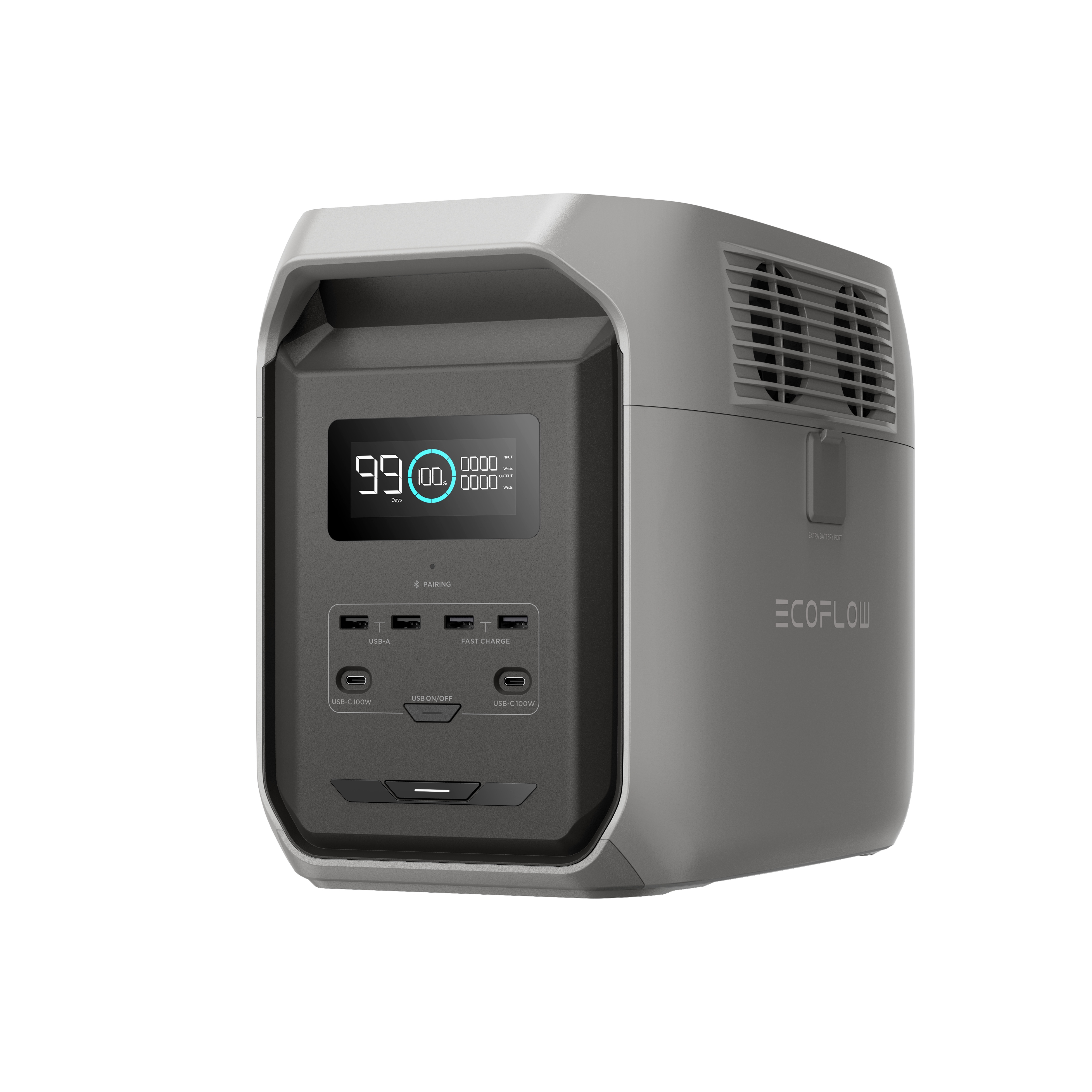 EcoFlow Power Station Delta 3 1500 EU mit Schuko Stecker - 1’536 Wh