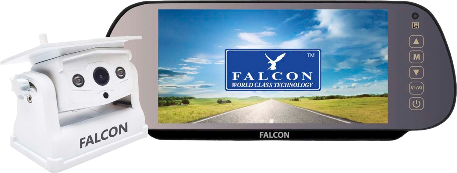 Falcon Magnetisches Drahtloses Kamerasystem 7 Zoll Monitor und 50 m Reichweite