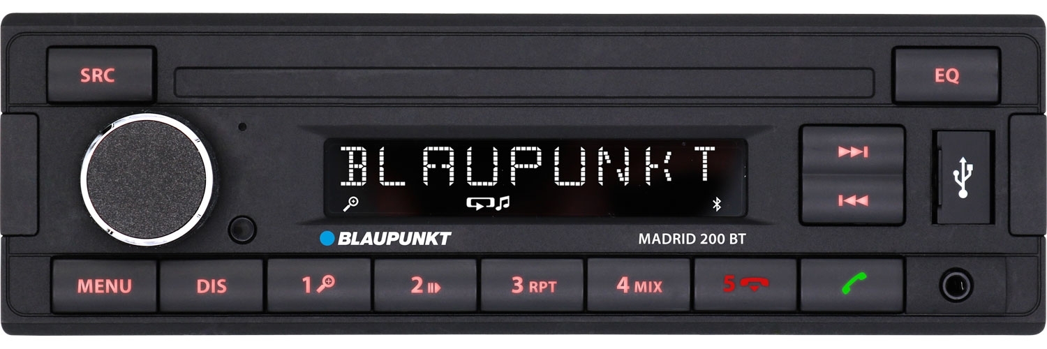 Blaupunkt Madrid 200 BT FM / AM Radio inkl. Bluetooth Freisprecheinrichtung