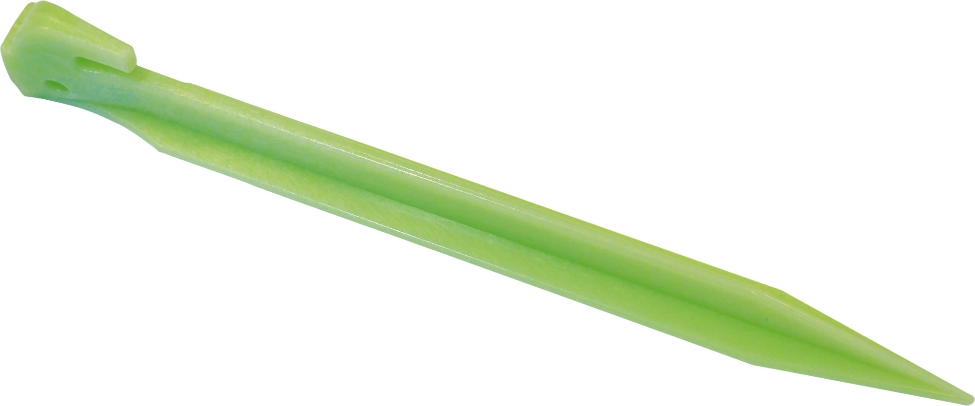 High Peak Kunststoffhering leuchtend bei Nacht 6er Pack 20 cm grün