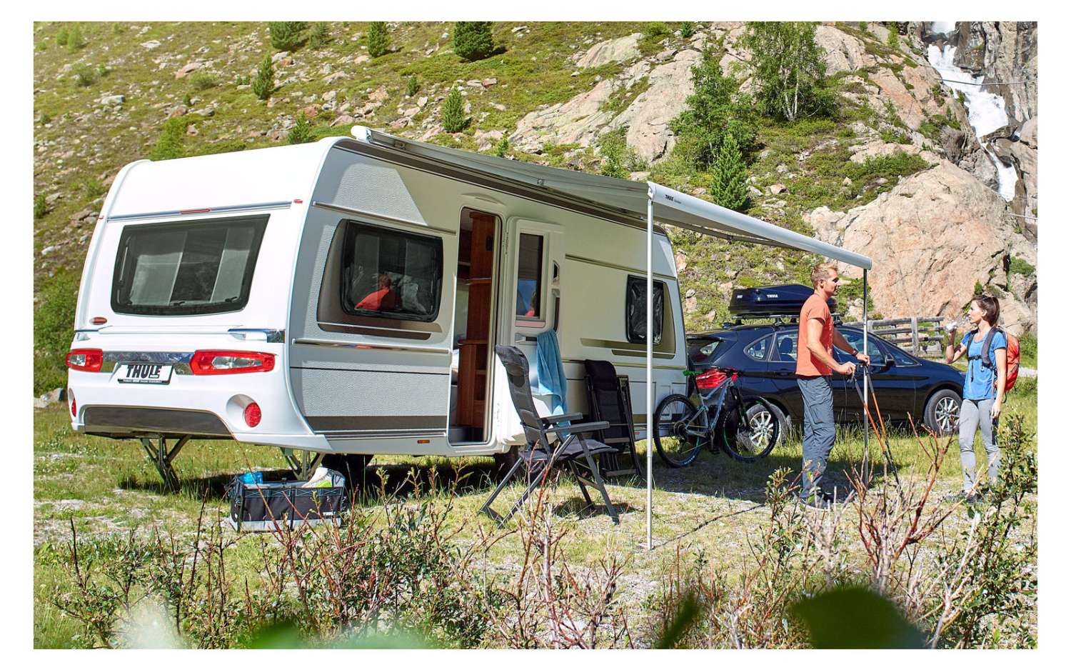 Thule Omnistor 6300 Pack Dachmarkise mit Montagesatz für Ducato / Jumper / Boxer