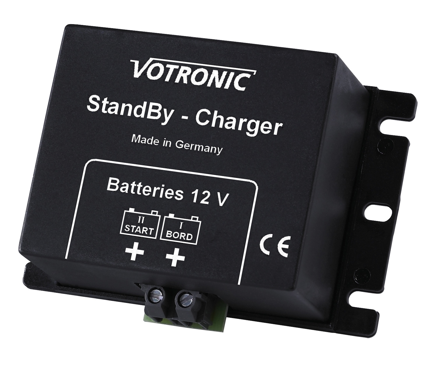 Votronic StandBy Charger Batterieladegerät für Bleibatterien mit Säure-, Gel- oder AGM-Technologie 12V