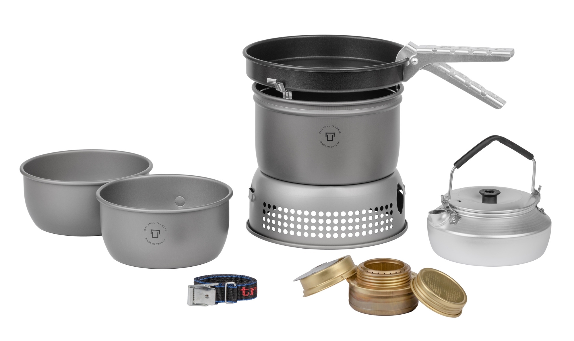 Trangia Trangiakök 27 Campingkochset 4- teilig mit Spiritusbrenner