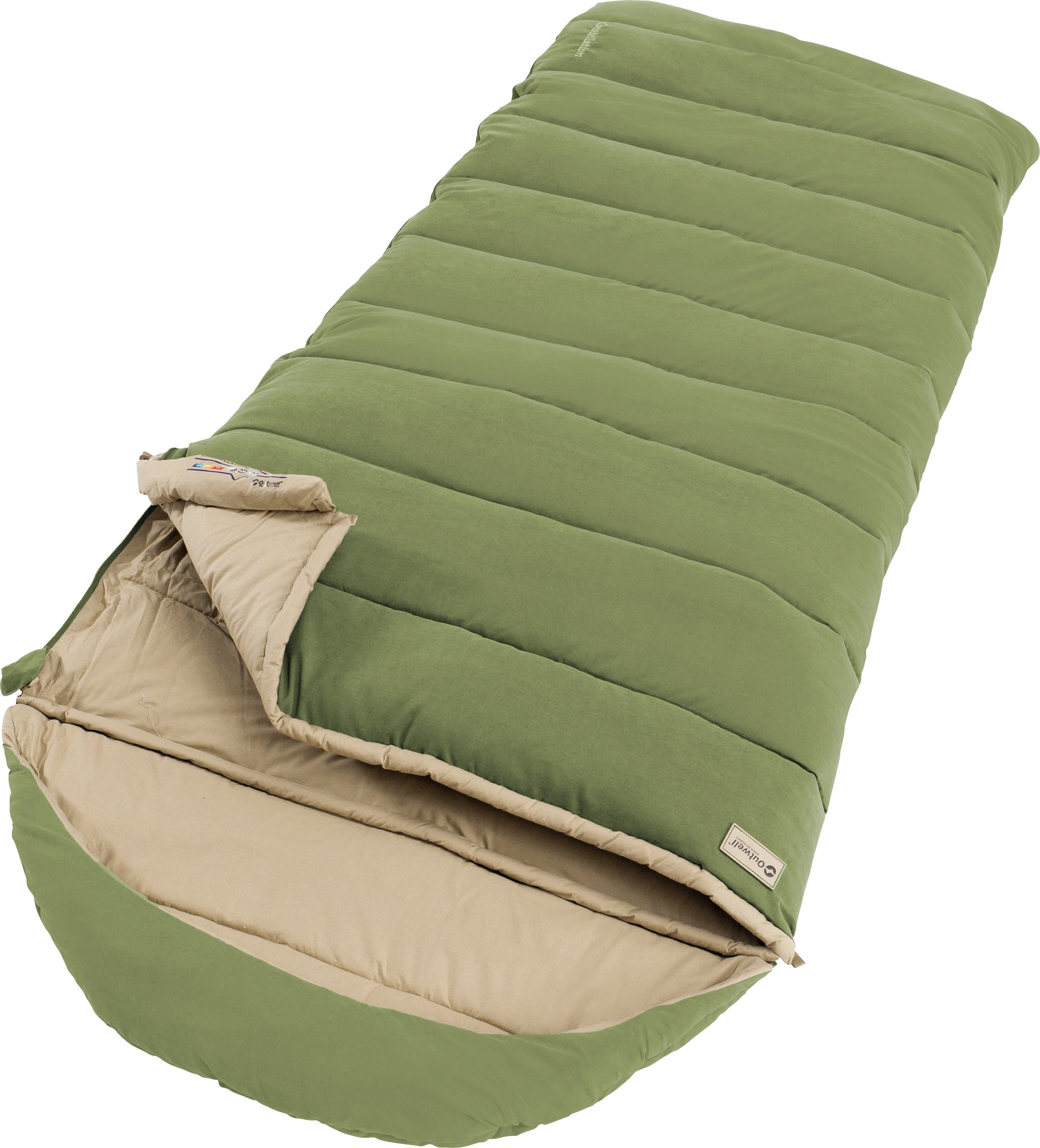 Outwell Constellation Deckenschlafsack 230 cm Grün