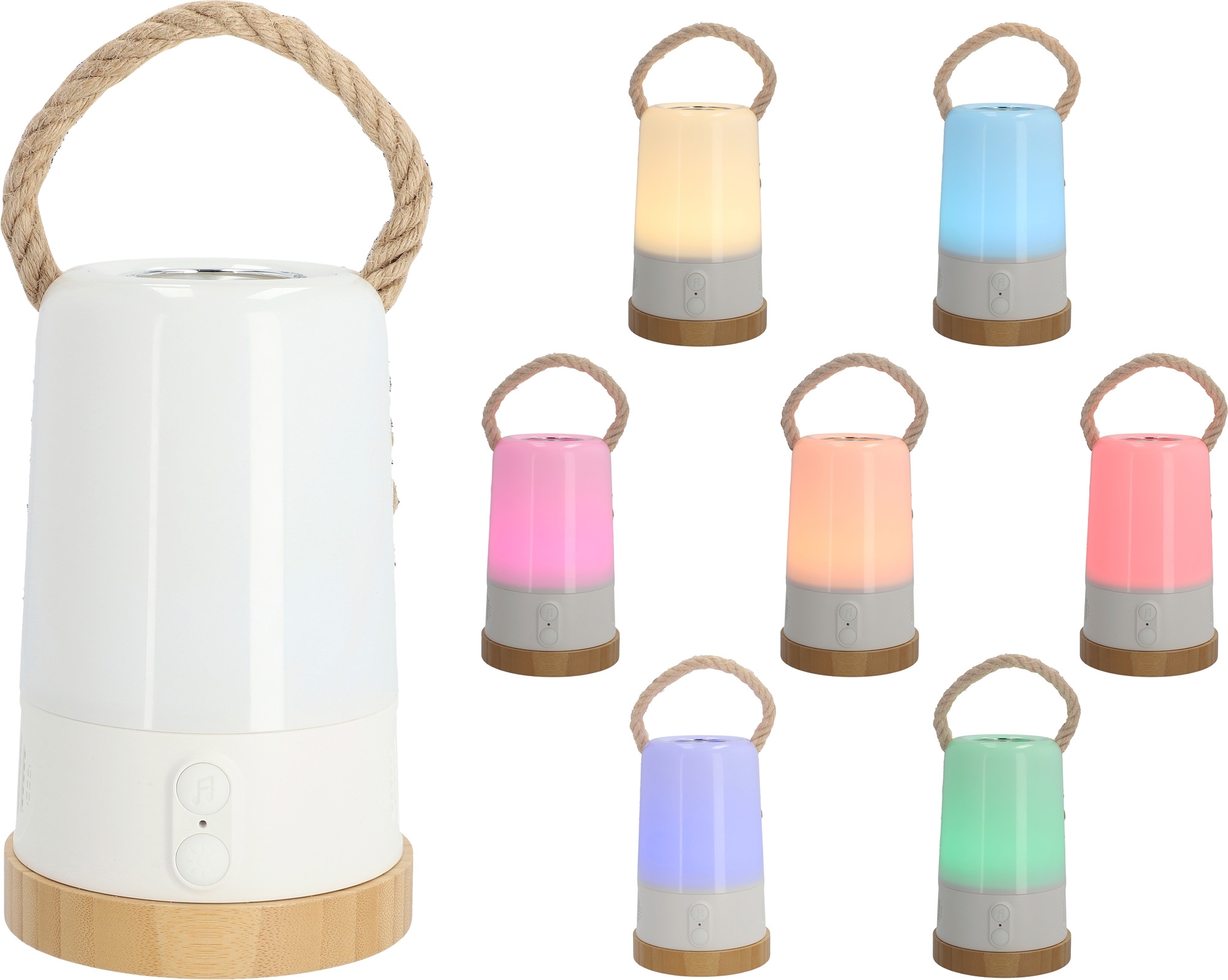 Berger Sonido LED-Campingleuchte mit Bluetooth Lautsprecher