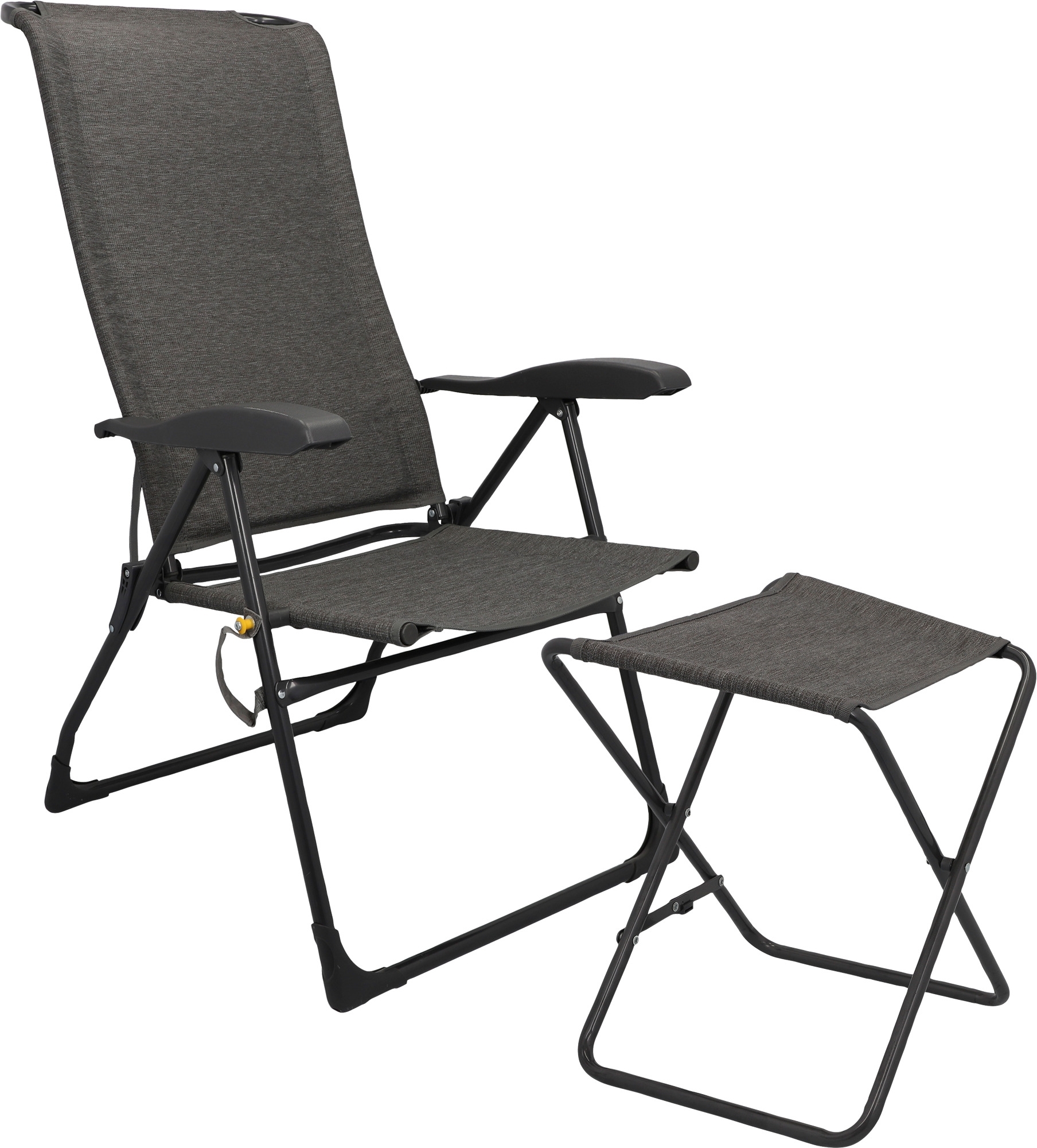 Camptime Klappstuhlset Allia mit Klappstuhl und Beinauflage