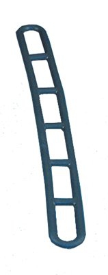 Leiter-Abspannelemente grau (5er-Pack)