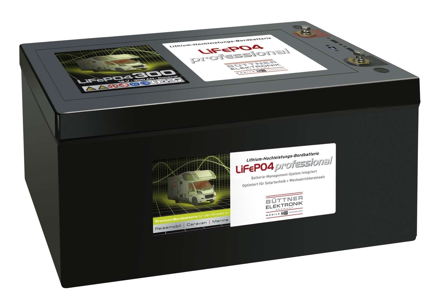 Büttner Elektronik MT Lithium-Power-Batterie Bord-Versorgungsbatterie