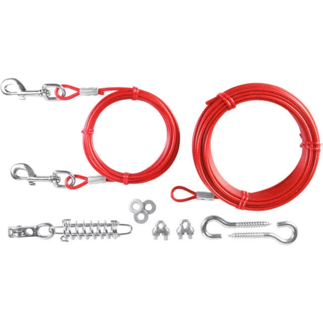Trixie Spannleine mit Laufleine 15 m