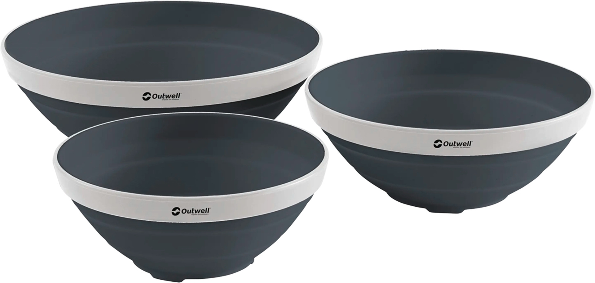 Outwell Collaps Bowl faltbare Schüsseln 3er-Set