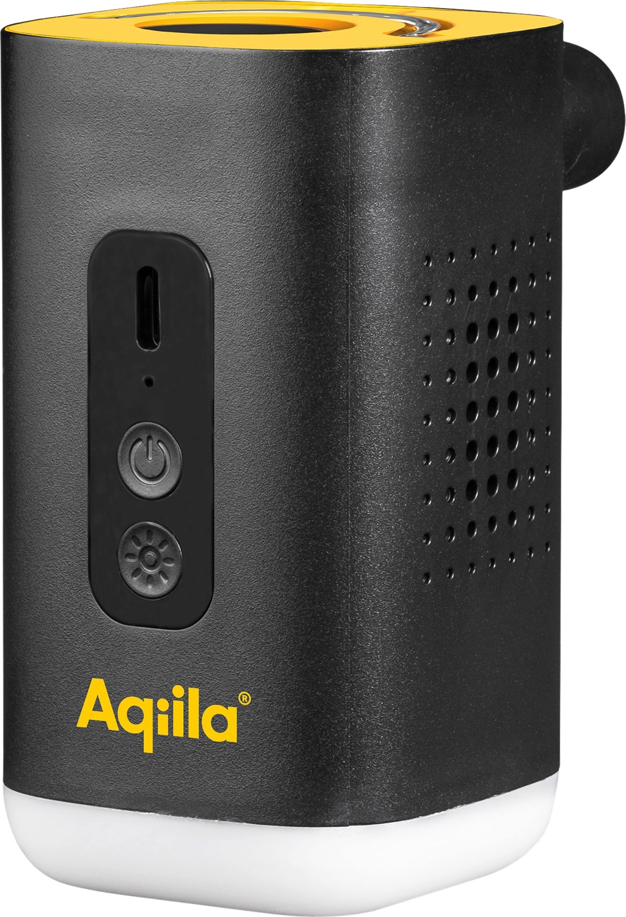 Aqiila Airbird C2 tragbarer Kompressor mit integrierte Campinglampe