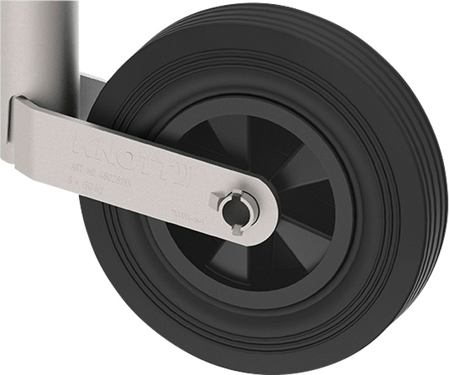 Knott TK48 Stützrad 200 x 50mm mit Kunststoffelge