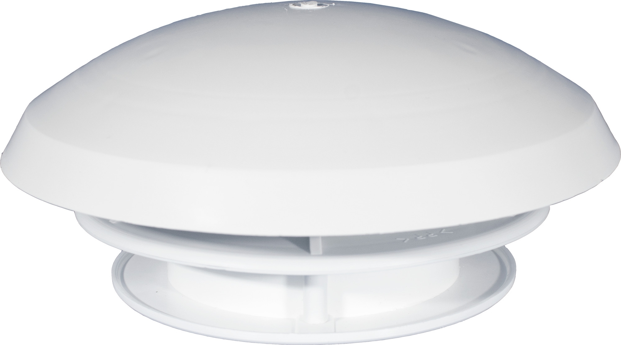 Knorz Dachlüfter 190 mm mit Schlauchanschluss 60 mm weiß